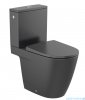 Roca Ona Rimless WC kompakt Czarny Mat A342687080/A341680080/A801E12081